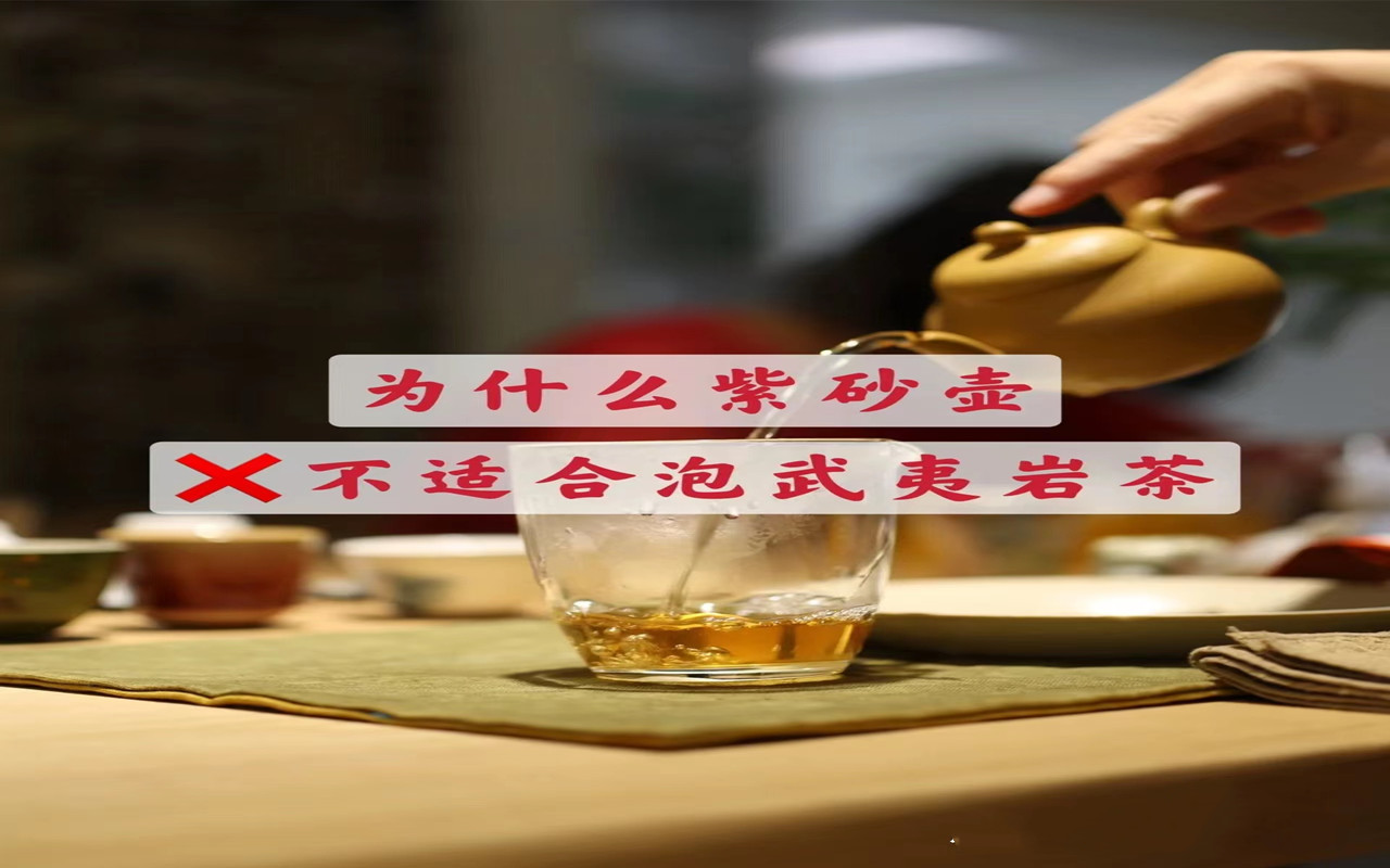 为什么紫砂壶不适合泡武夷岩茶？武夷岩茶用什么茶具比较好？